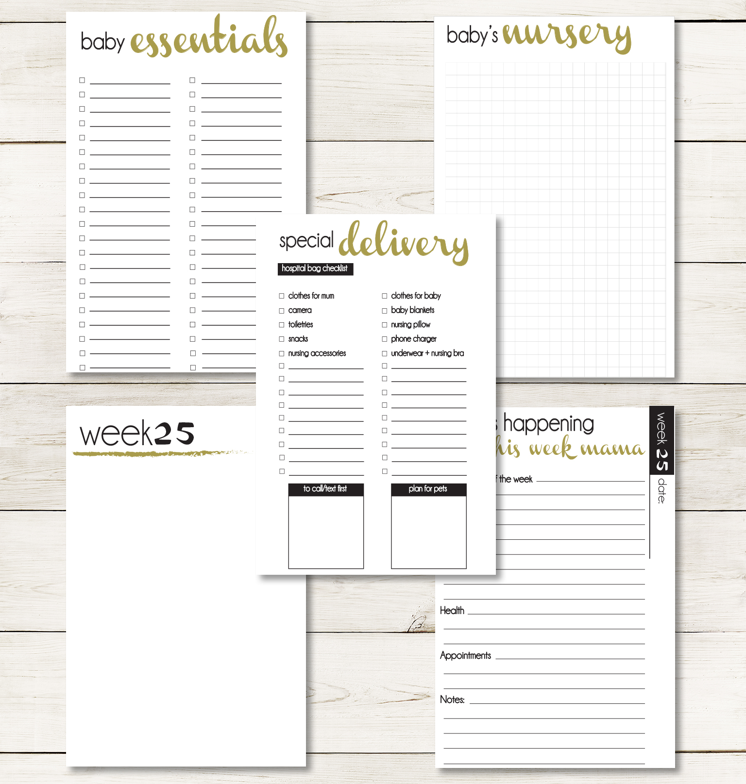 keep track of pregnancy