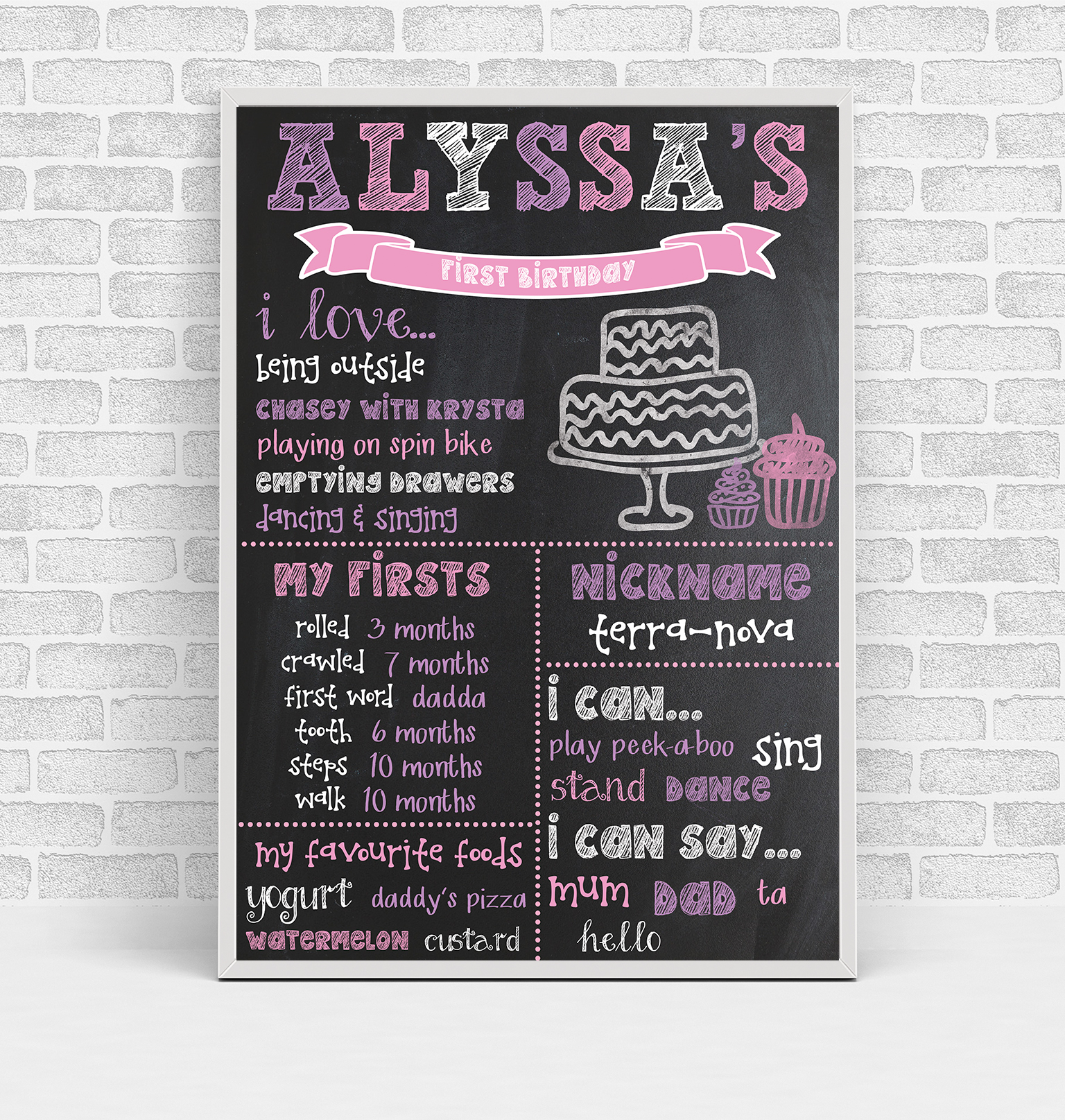 paper halo birthday posters milestone boards poster for birthday